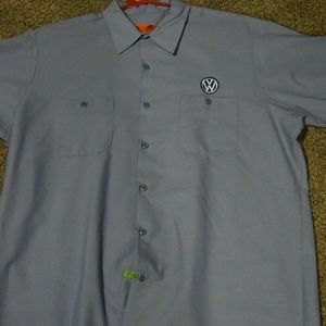 XL Men's Red Kapp Short Sleeve VW Shirt